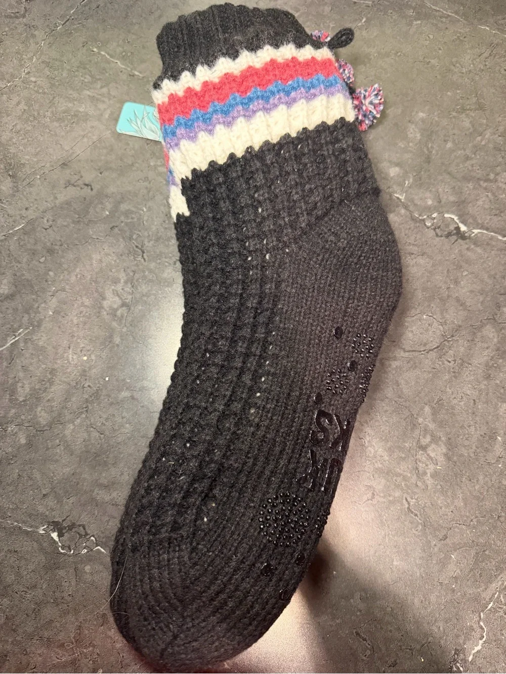 Muk Luks Women's Aloe Infused Cozy Slipper Socks